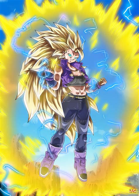 Oc Chiva Ssj3 By Maniaxoi On Deviantart