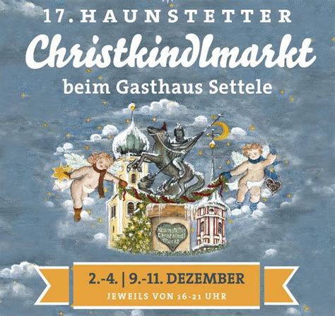 Haunstetter Christkindlmarkt Er Ffnet Am Dezember Presse Augsburg