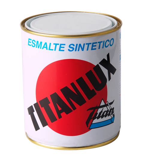 Bricoking Titanlux Blanco Mate Ml Esmaltes Sinteticos Esmaltes