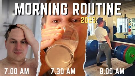 Chefs Morning Routine Based On Andrew Huberman Youtube