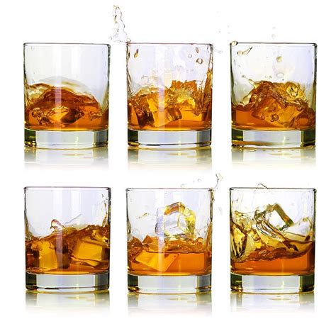 Luxu Whiskey Glasses Premium Oz Scotch Glasses Set Of Old