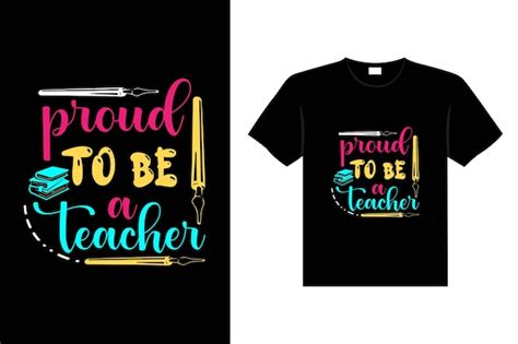 Premium Vector Teacher Vintage Colorful Lettering Typography Tshirt