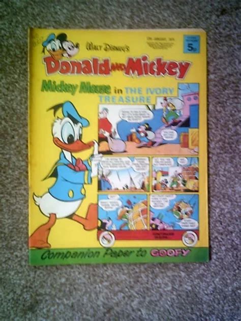 WALT DISNEYS DONALD And Mickey Comics From 1974 Joblot 15 99