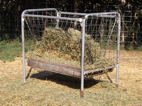 Noah L And Sue A Goddard Home Made Hay Feeder Hay Feeder Goat Playground Feeder