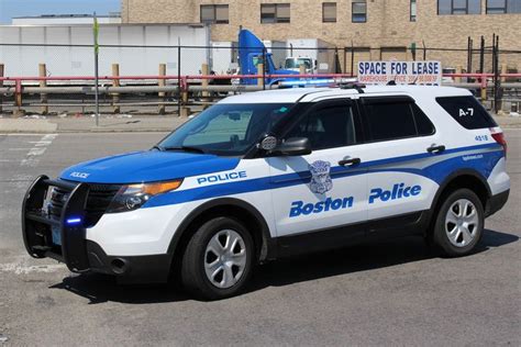 Boston (MA) Police A-8 4518 Ford Interceptor Utility | Police car ...