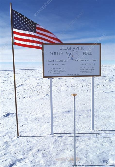 Geographic South Pole Stock Image E2000016 Science Photo Library