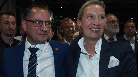 Bundesparteitag In Sachsen Alice Weidel Und Tino Chrupalla Zum