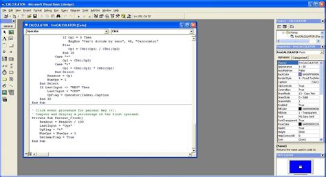 Visual Basic Tutorials Code Project For Beginners Calculator Project