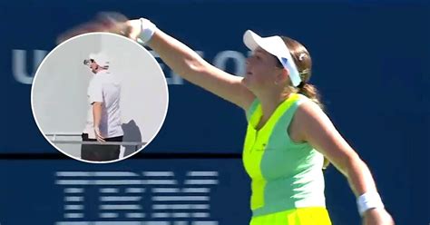 Escándalo En El Us Open Jelena Ostapenko Echó A Un Espectador En Pleno