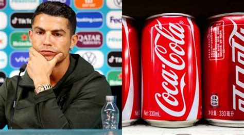 Coca Cola Loses 4 Billion After Cristiano Ronaldo Snubs Their Bottles