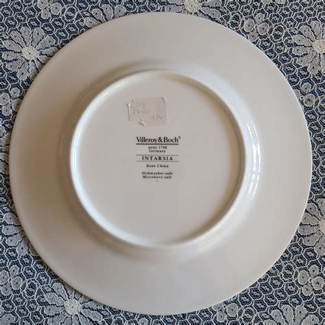 Villeroy Boch Intarsia Bone China Accent Plate Made In