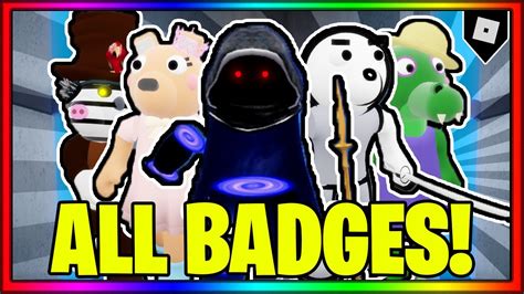 How To Get All Badges In Accurate Piggy Roleplay Roblox Youtube