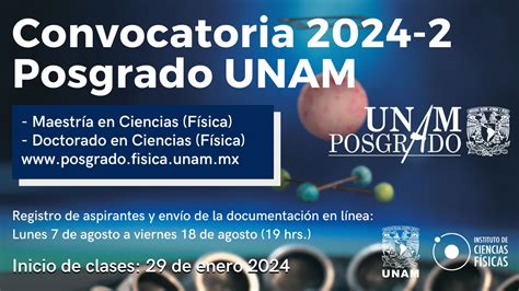 Convocatoria De La Unam 2025 Sebastian Howard