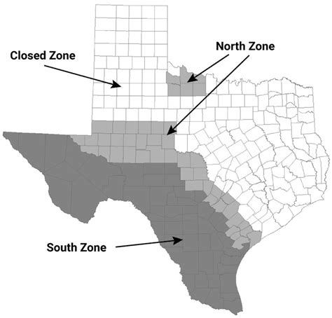 Javelina Hunting Zones Map Taxidermy Maps Hunting Wildlife Range