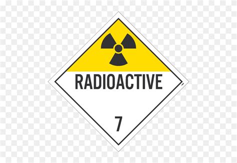 Radioactive Placard - Traffic Sign, HD Png Download - 600x600 (#3067950 ...