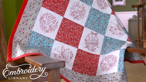 How to Embroidery on Quilts - Embroidery Machine World