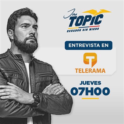 Jan Topic On Twitter Entrevista 🔴 En Vivo 🔴 En Teleramaec Fb