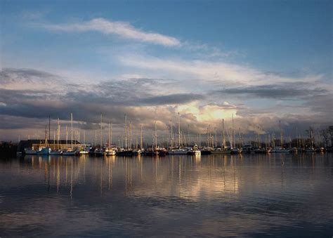 Dusk Falls On Glasson Marina Karl And Ali Cc By Sa 2 0 Geograph