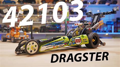 ОБЗОР 42103 LEGO Technic DRAGSTER 2020 PullBack 1 REVIEW НОВИНКА