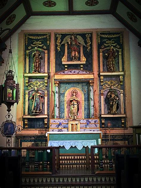 San Gabriel Mission Altar Mission San Gabriel ArcÁngel Updated