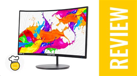 Sceptre Curved 27 Inch Monitor Review C278W 1920RN YouTube