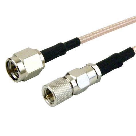 Sma Male Plug To 10 32 Male Plug Cable M17113 Rg316 Coax Up To 3 Ghz 135 Vswr In 12 Inch