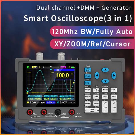 Oscilosc Pio Digital Mult Metro Gerador De Sinal Dual Channel Mhz