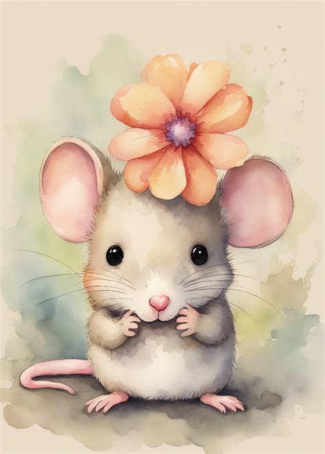 12 CUTE MICE PNG Files, Sublimation, Clip Art, T-shirts, High Quality ...