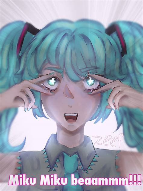 Miku Miku Beam By Zeefblack On Deviantart