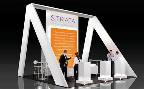 Strata Exhibit Concept | Booth design, Exhibition stand design, Trade show booth design