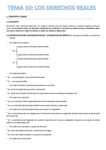 Tema Los Derechos Reales Pdf