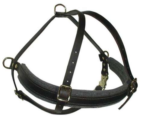 Boerboel Mastiff Pullingtracking Leather Dog Harness H51073