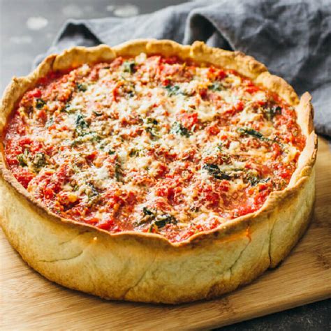 21 Best Deep Dish Pizza Recipes Recipes For Holidays