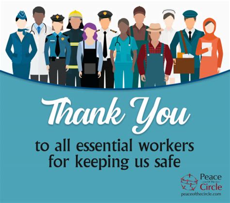 Thank You Messages For Essential Workers