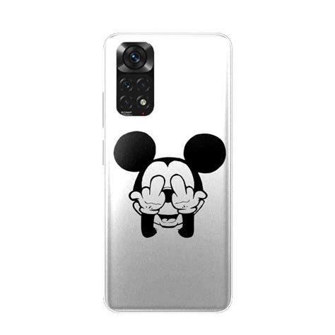 Coque Xiaomi Redmi Note Doigt D Honneur Fuck The Mouse Housse