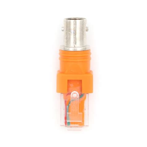 Chassis Panel Coaxial Cable Connector Bnc Female To Rj45 Male Rj45 To Rf Connectors Adapter Buy