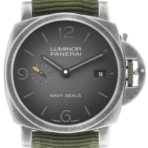 Panerai Luminor Navy Seals Limited Edition Mens Mm Watch