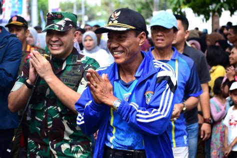 Tumpah Ruah Ribuan Masyarakat Antusias Tonton Karnaval Budaya Di Oki