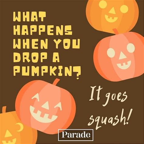 55 Pumpkin Puns That Are Gourd Geously Funny Parade