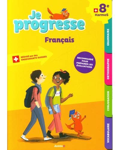 Je progresse Français 8ème HarmoS Sabina Dalla Riva Martine Knébel