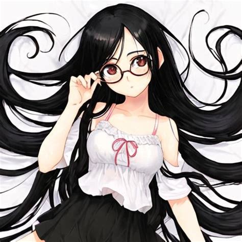 Girl With Glasses Anime