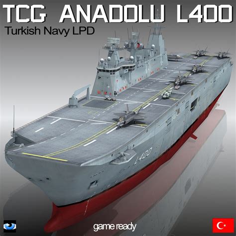 D Tcg Anadolu L Turbosquid