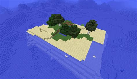 Cool Survival island, ocean temple spawn Minecraft seed 1.8.1 [2014 ...