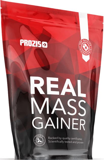 Гейнер Prozis Real Mass Gainer 2722 г Strawberry 5600380891448 фото отзывы характеристики