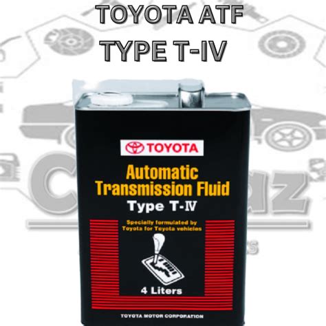 Original Toyota Automatic Transmission Fluid Atf Type T Iv L