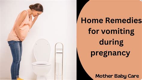 Home Remedies To Get Relief From Vomiting During Pregnancy Natural