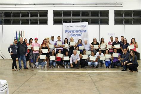 Senai Certifica Mais 243 Alunos De 11 Cursos Em 4 Cidades Dourados