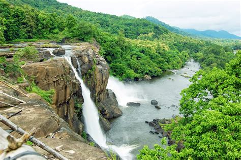 Tourist Destinations: The sceinic Athirapally Waterfalls