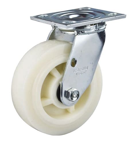 Mm Heavy Duty Swivel Nylon Wheel Caster Kg For Trolley