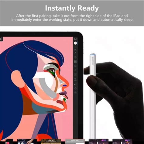 GOOJODOQ GD13 Stylus Pen For IPad Air 5 Air 4 Pro 11 12 9 2021 Mini 6